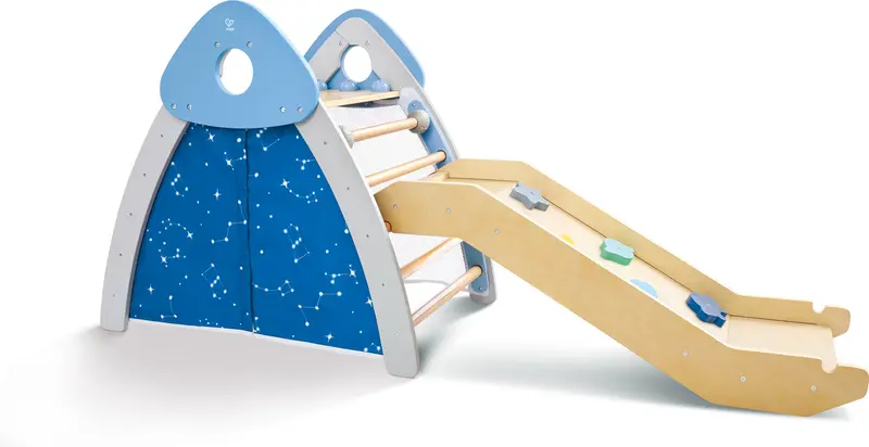 4-in-1 Climbing and Sliding Gym Set for Active Play