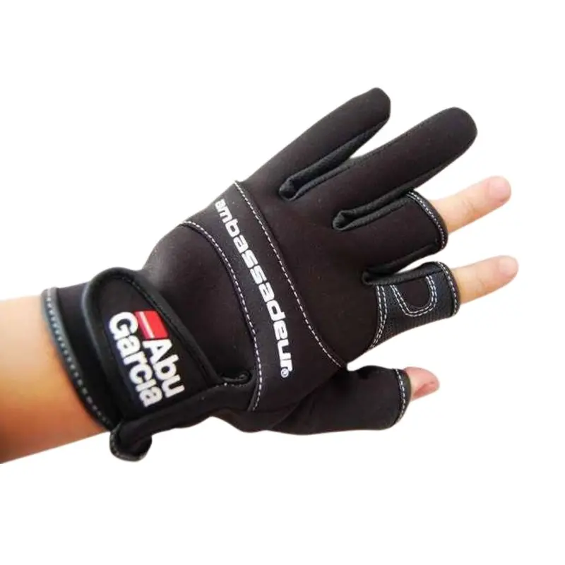 Abu Garcia Ambassador Stretch-Fit Fly Fishing Gloves