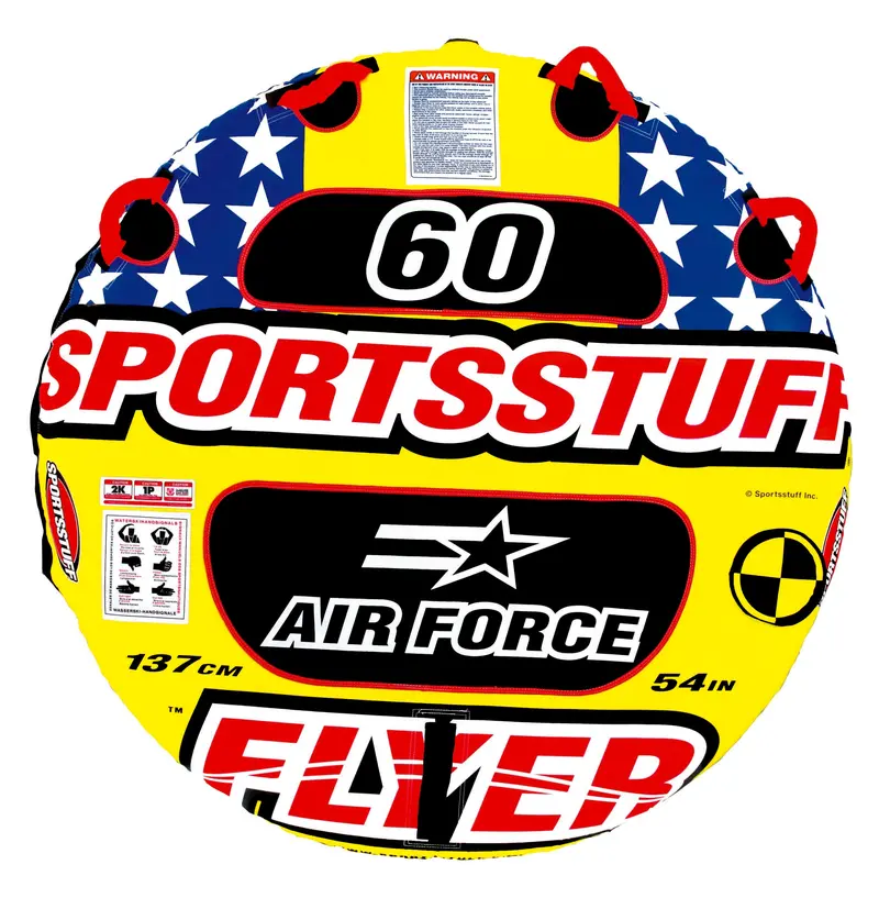 Air Force Themed Inflatable Ski Tube by Sportsstuff