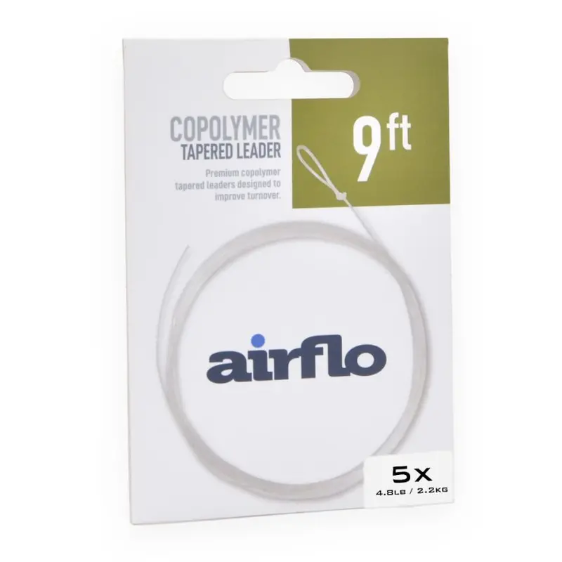 Airflo Copolymer Tapered Leader – Balanced Casting & Presentation