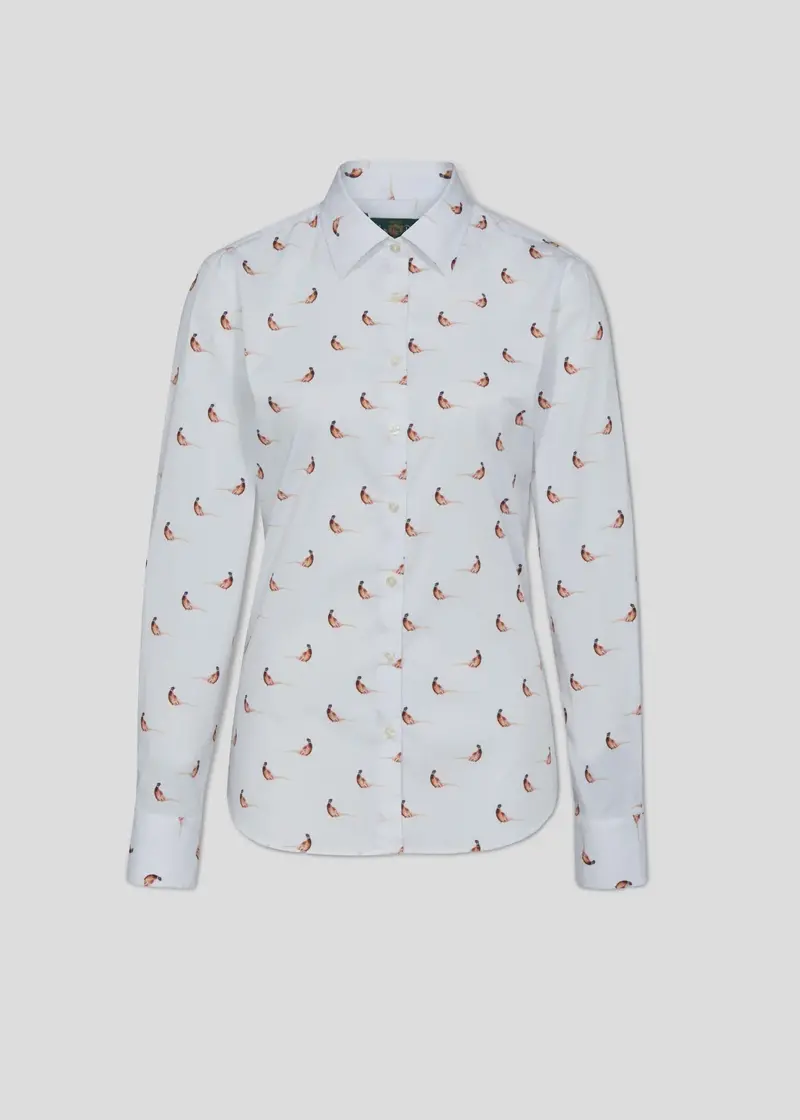 Alan Paine Lawen Ladies’ Country Print Long Sleeve Shirt