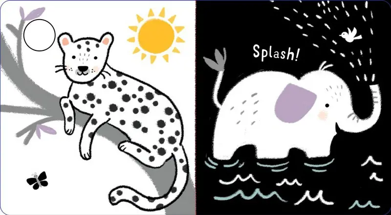 Baby’s Black and White High-Contrast Animal Book