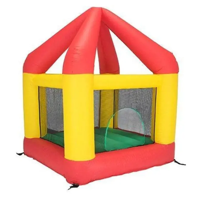 Bazoongi Open-Roof Bounce House – 6.25′ x 6′ Uncovered Inflatable Play Unit