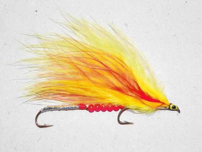 Beaded Mickey Finn Marabou Tandem Fly