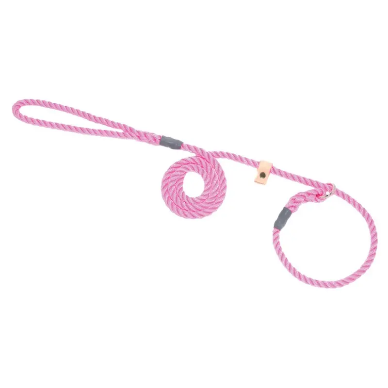 Bisley 8mm Pink Rope Dog Leash