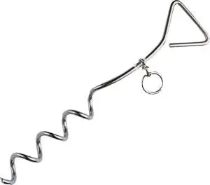 Bisley Corkscrew Ground Anchor Dog Tether