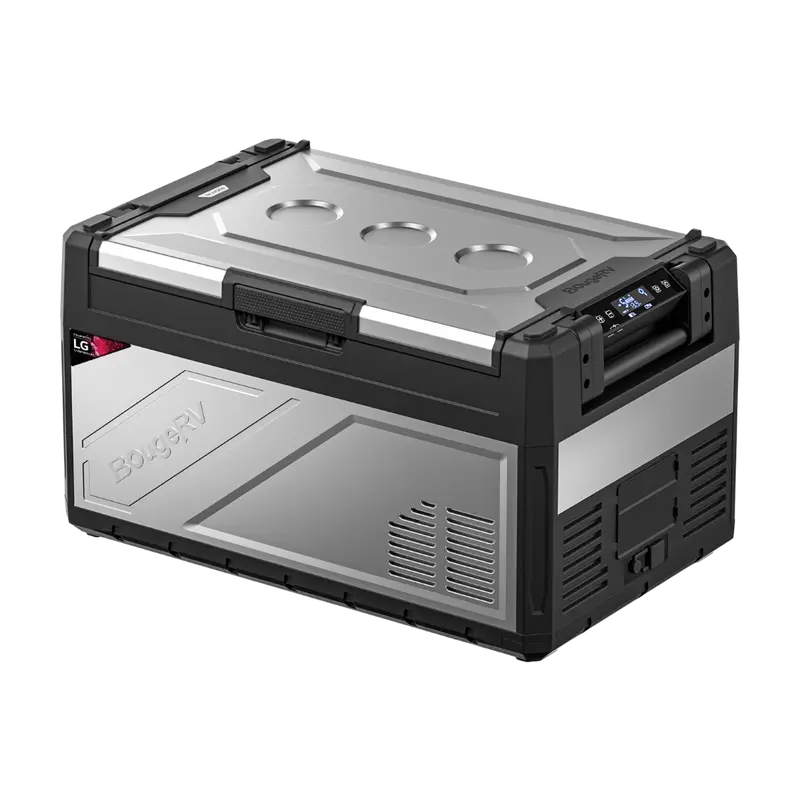 BougeRV Rocky V2.0 41-Quart Dual-Zone 12V Portable Fridge