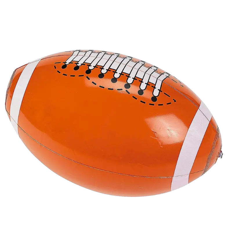 Branded Inflatable Football for Play, Promotion, or Photo Ops
