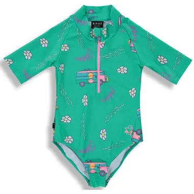 Caravan Surfer Kids Swimsuit – Retro-Inspired Design