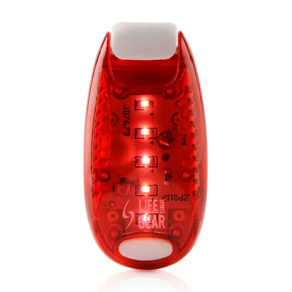 Clip-On LED Safety Light for Runners and Cyclists