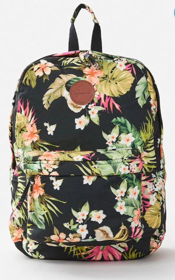 Coast Canvas 18-Liter Water-Resistant Backpack for Travel and Beach