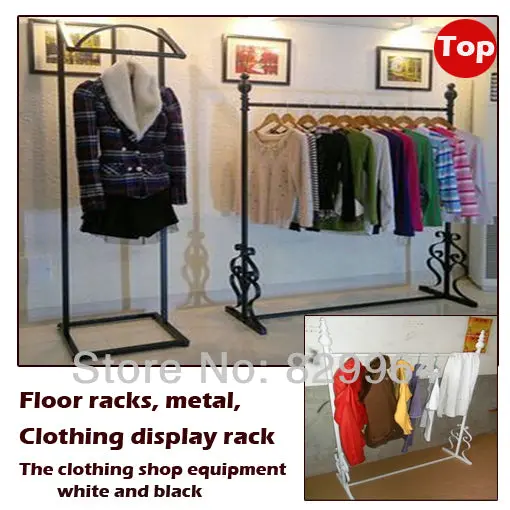 Commercial-Grade Metal Retail Clothing Display Rack – Shop-Floor Ready