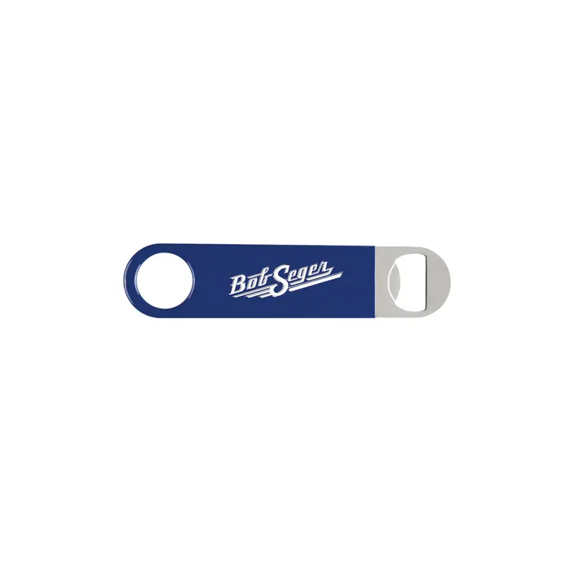 Compact Classic Logo Bottle Opener – Keychain Style