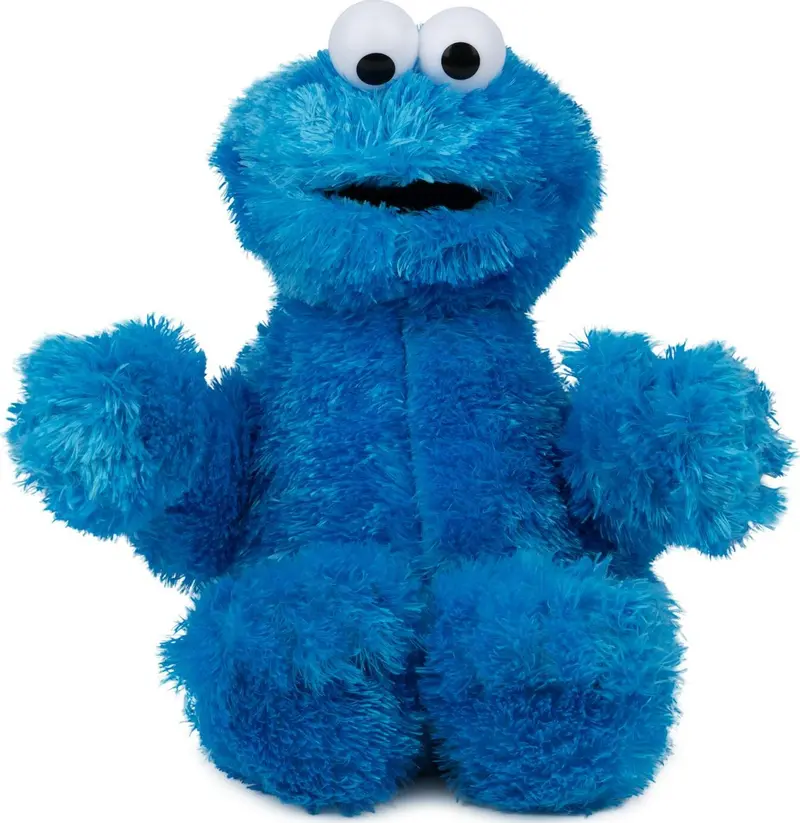 Cookie Monster Plush – 12-Inch Furry Muppet Doll