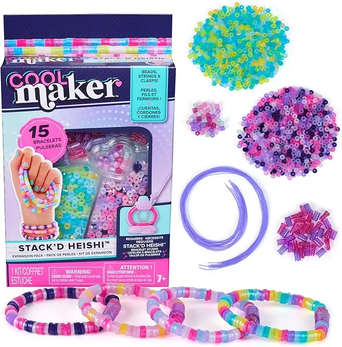 Cool Maker Stack’d Heishi Bead Craft Kit