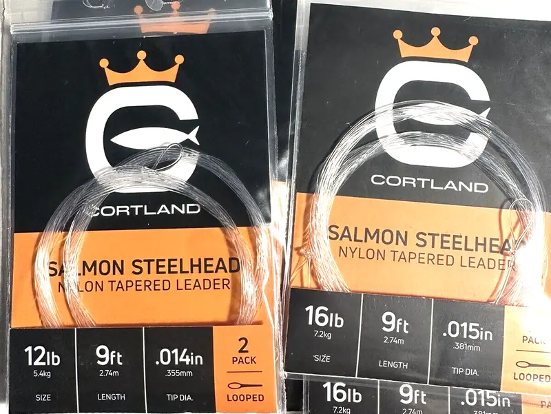 Cortland Nylon Tapered Leader for Salmon & Steelhead