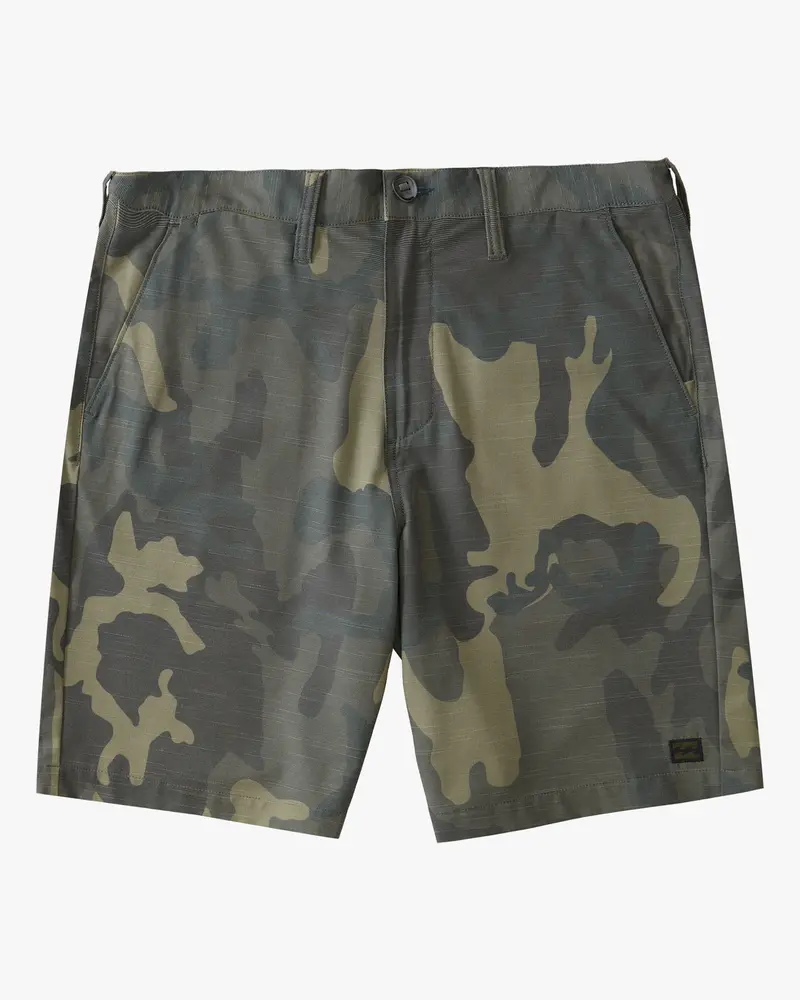 Crossfire Slub Camo Swim Shorts