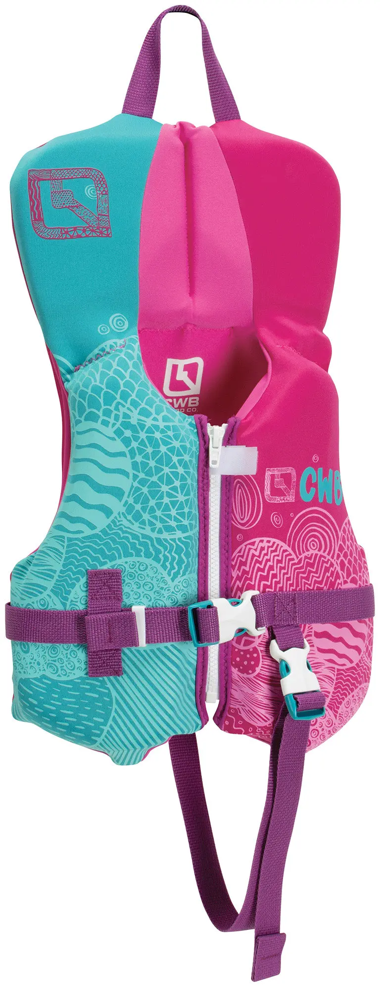 CWB Infant Girl Life Vest – Comfort-Fit USCG-Certified Baby Life Jacket
