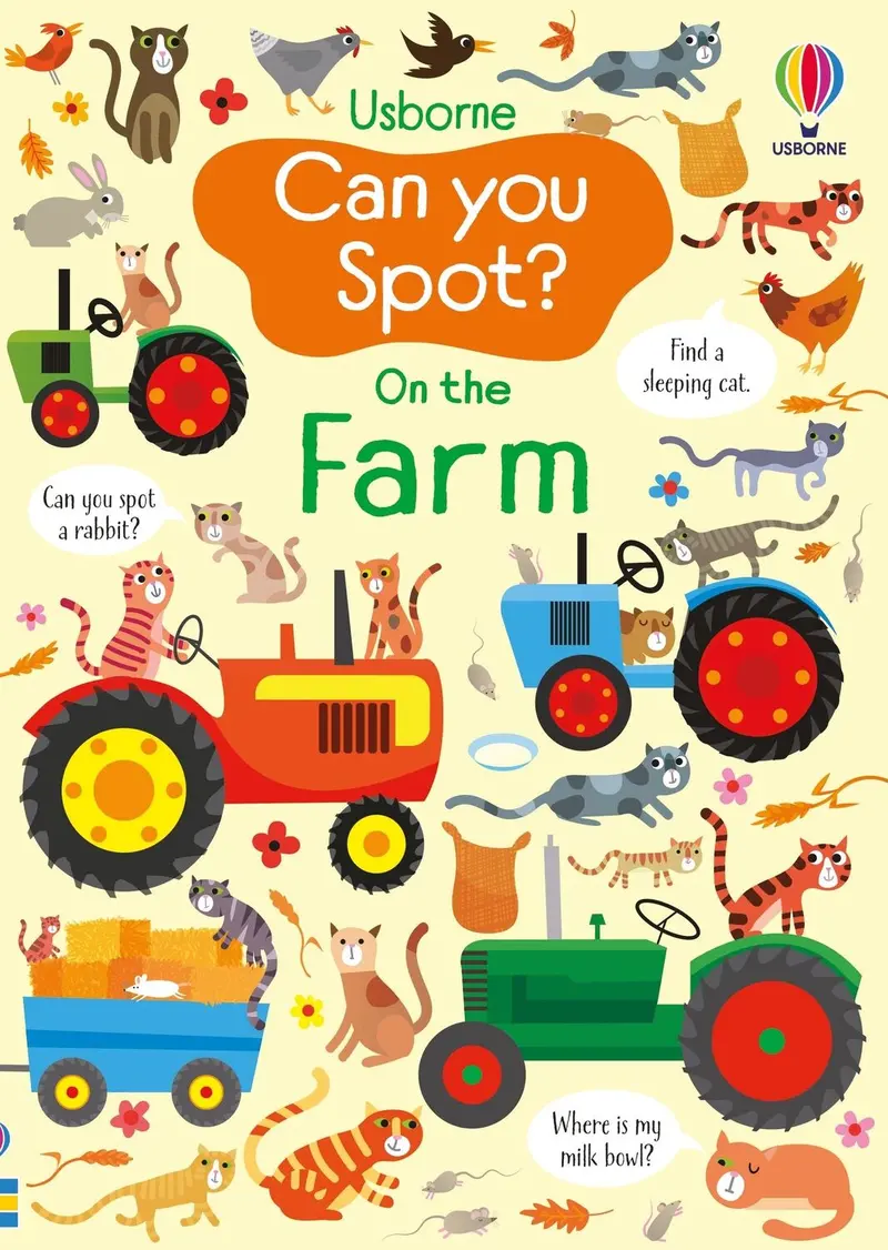 Farmyard Search-and-Find Picture Book