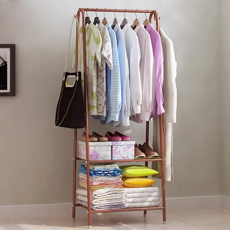 Freestanding Clothes Rail and Shoe Storage Organizer