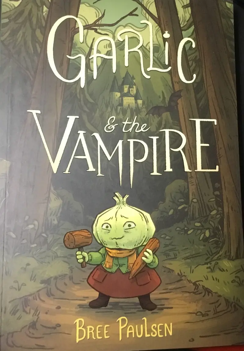 Garlic and the Vampire – Illustrated Children’s Picture Book by Bree Paulson