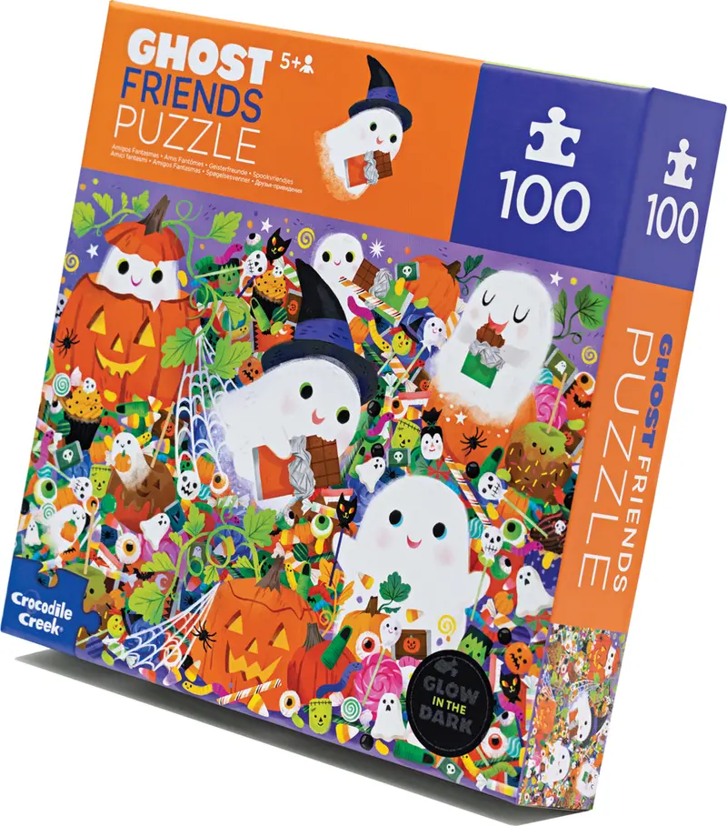 Ghost Friends 100-Piece Puzzle for Kids