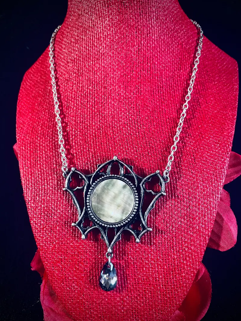 Ghost of Whitby Gothic Pendant Necklace