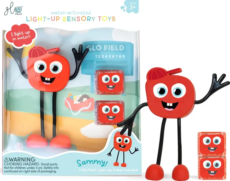 Glo Pals Sammy Light-Up Bath Buddy – Waterproof LED Toy
