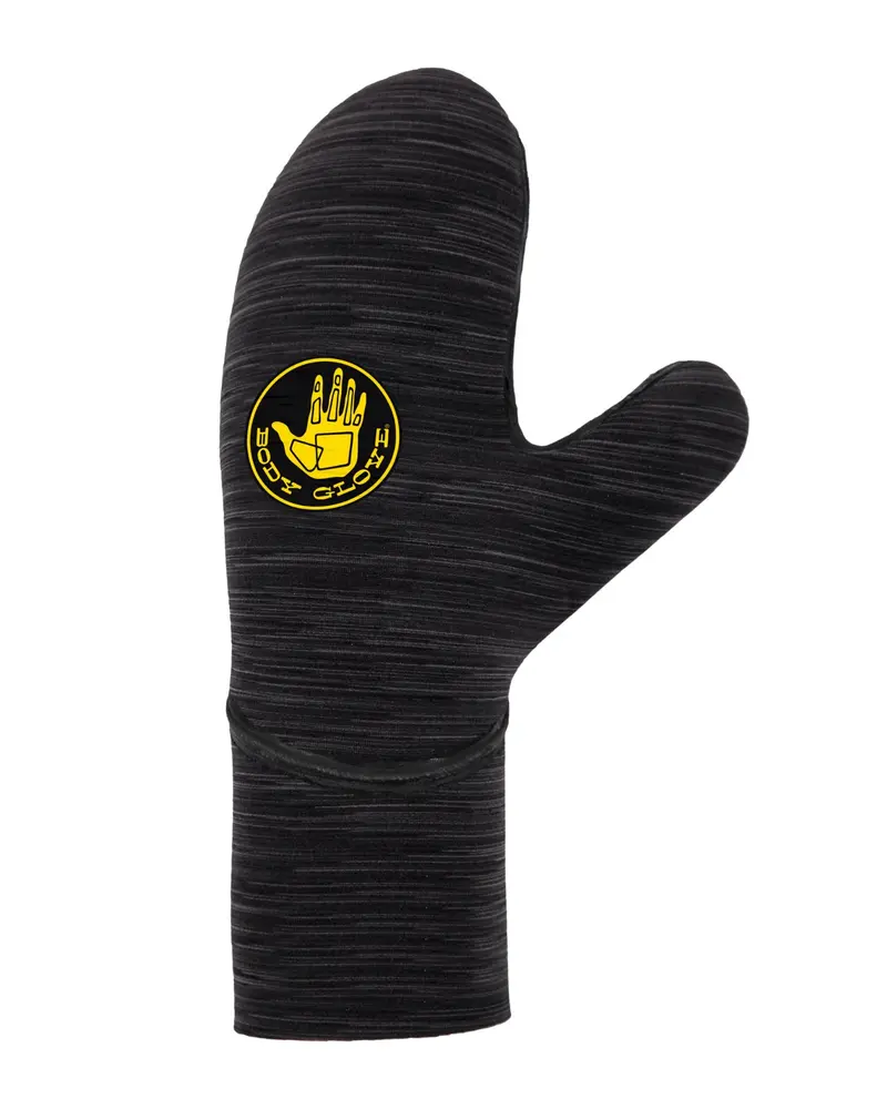 Gold Cell 6/3mm Neoprene Mitt Gloves in Black