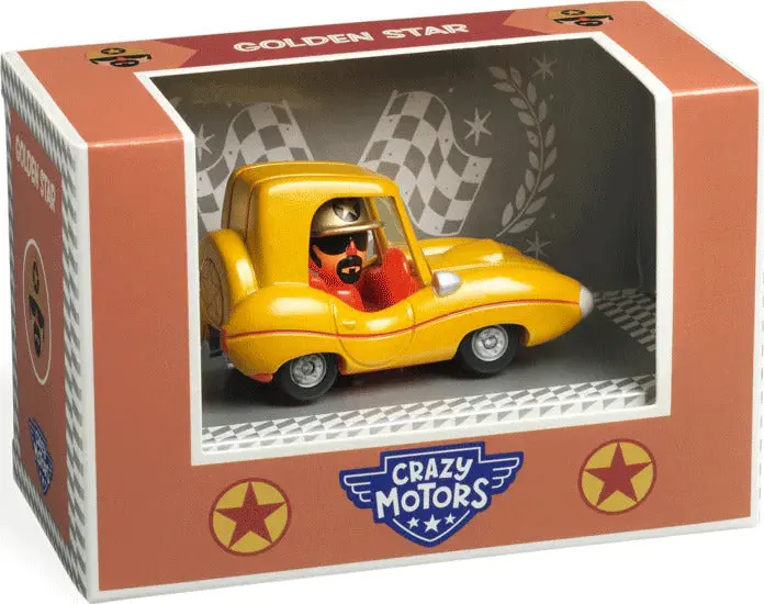 Golden Star Crazy Motors Toy Vehicle Collection