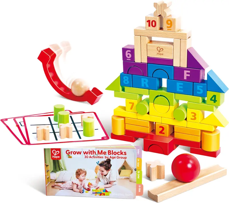 Grow With Me Building Blocks Set – Age-Adaptable Toy