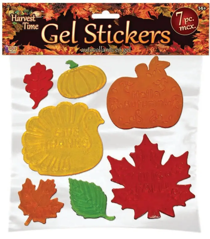 Harvest Time Gel Sticker Pack – Seasonal Themes
