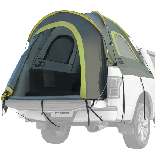 Heavy-Duty Pickup Truck Tent – PU2000mm Waterproof, Double-Layer Design for All-Weather Use