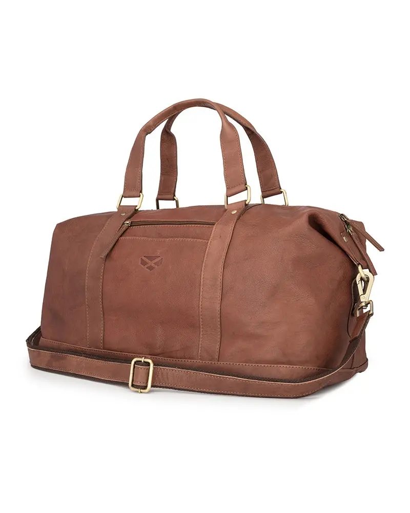 Hoggs of Fife Monarch Leather Luggage – Durable Travel Gear for Hunters