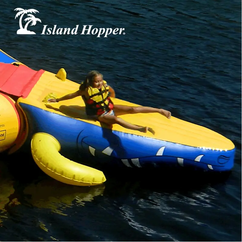 Island Hopper Gator Head Slide Add-On for Water Bouncers