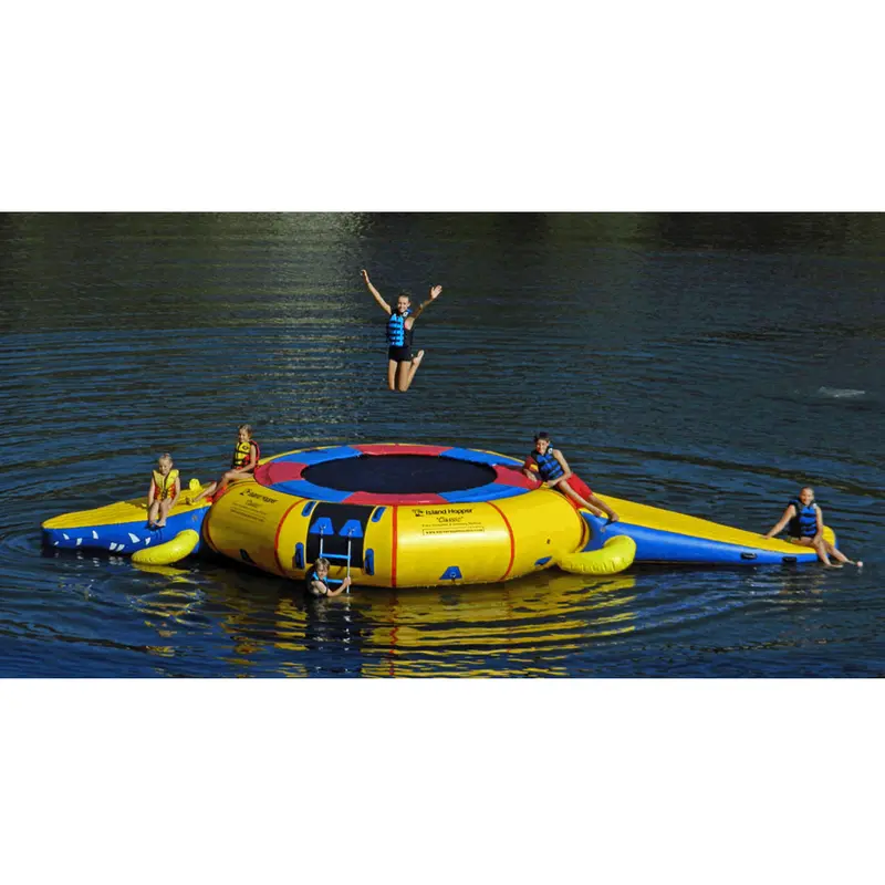 Island Hopper Gator Monster Park 15-Foot Water Trampoline