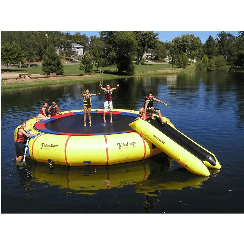 Island Hopper Giant Jump 25-Foot Water Trampoline