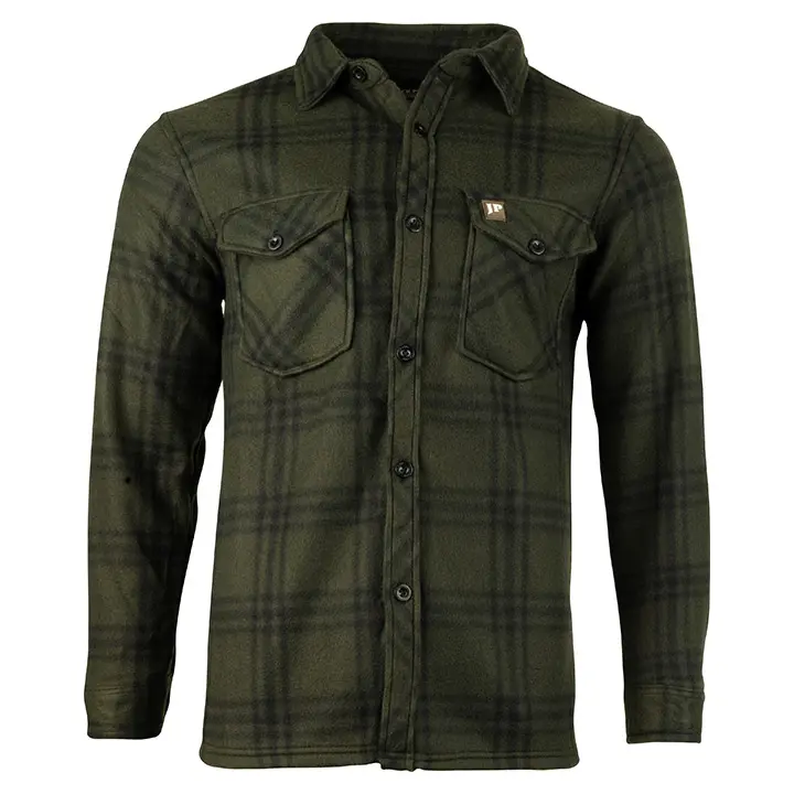 Jack Pyke Polar Fleece Checked Shirt – Warm Layering Top