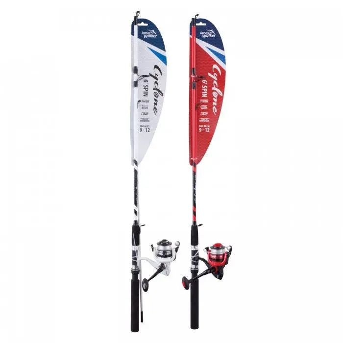 Jarvis Walker Cyclone 6-Foot Spinning Rod and Reel Combo
