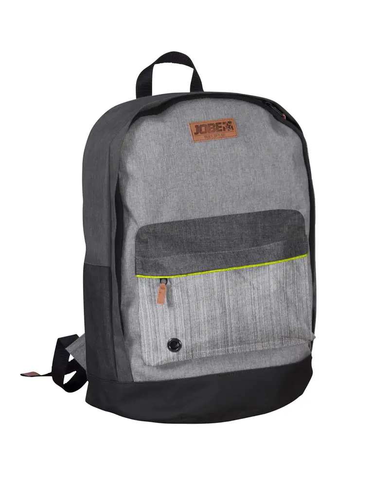 Jobe Grey and Lime Trim Waterproof Backpack