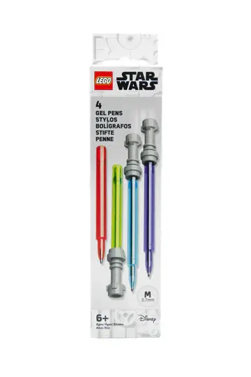 LEGO Star Wars Gel Pen Collection – 4-Piece Themed Set