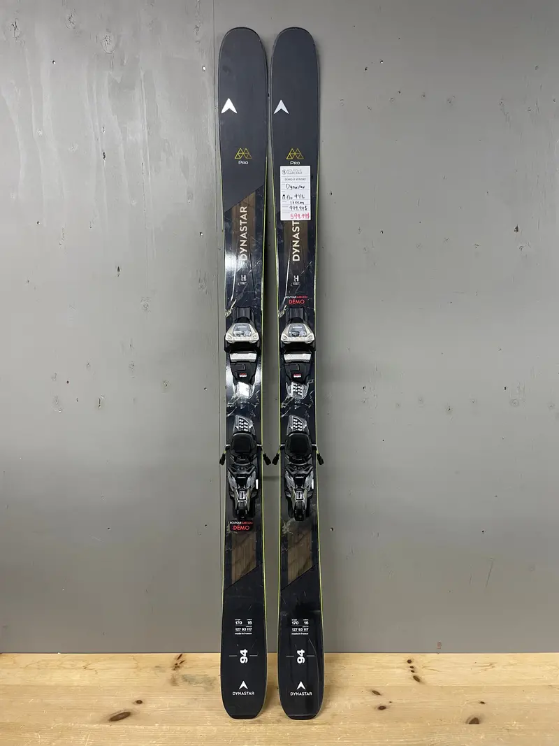 M-Pro 94 Ti Open Skis with Griffon 13 Demo Bindings