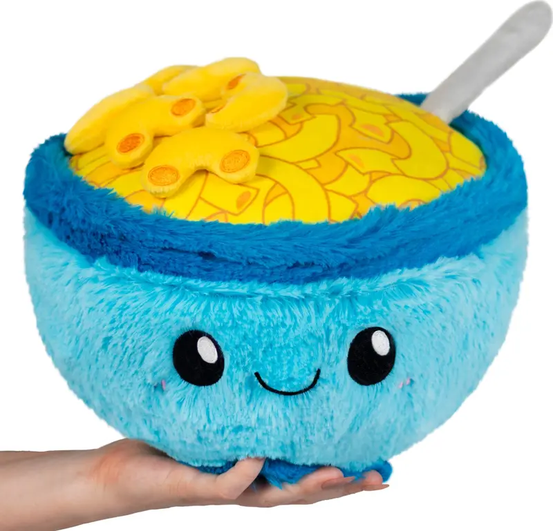 Mini Comfort Food Mac & Cheese – Bite-Sized Pasta-Themed Squish Toy