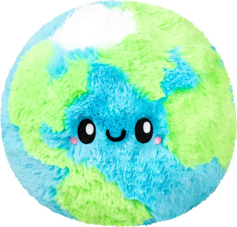 Mini Squishable Earth – Globular Stress Ball with Planet Design