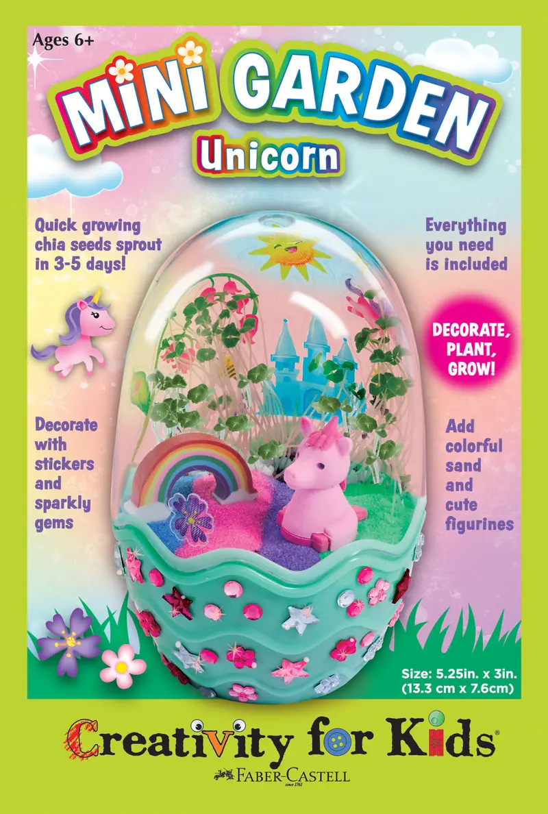 Mini Unicorn Garden Decor Collection