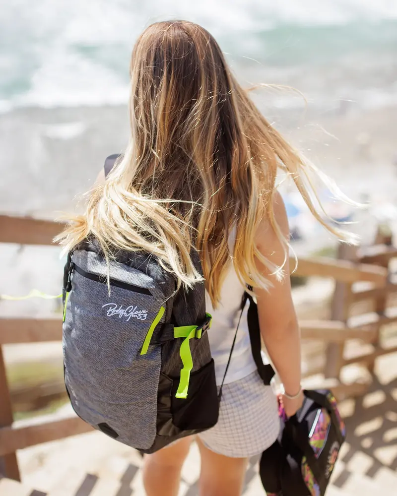 Mira 30L Urban Commuter Backpack – Soft Grey