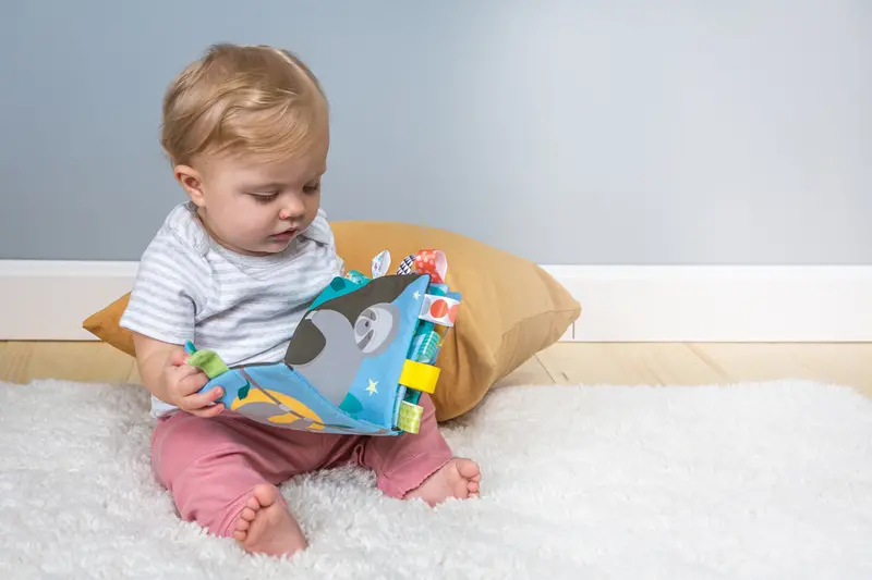 Molasses Sloth Crinkle Book – Taggies Early Learning Toy