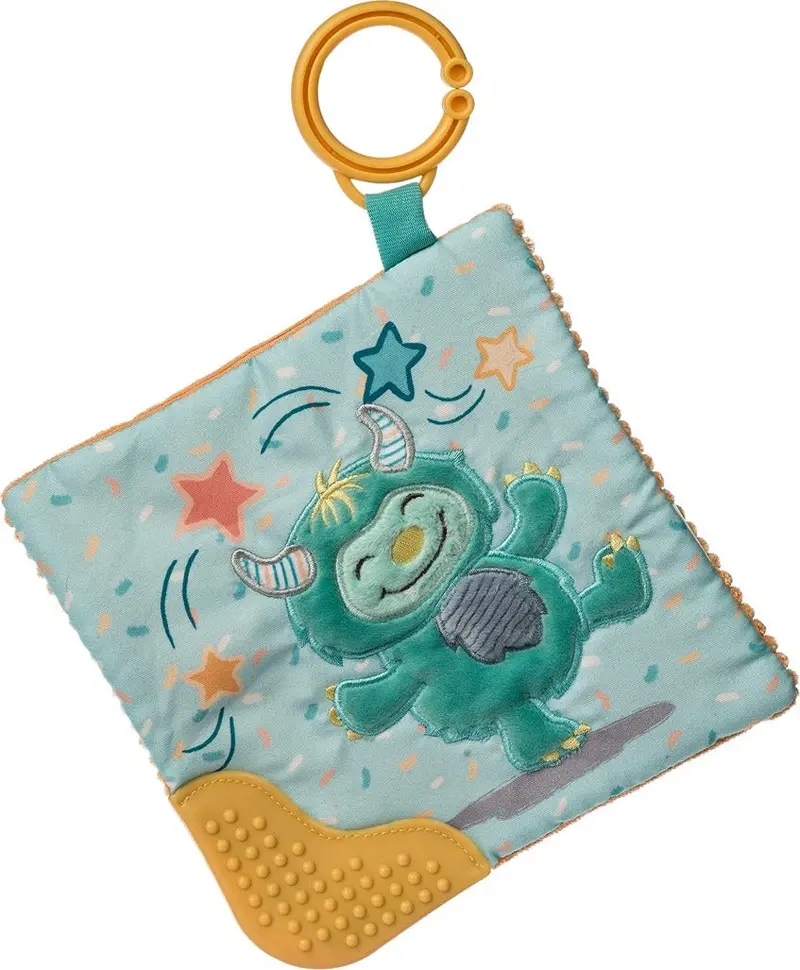 Mookie Monster Crinkle Baby Teether – Textured Sensory Toy