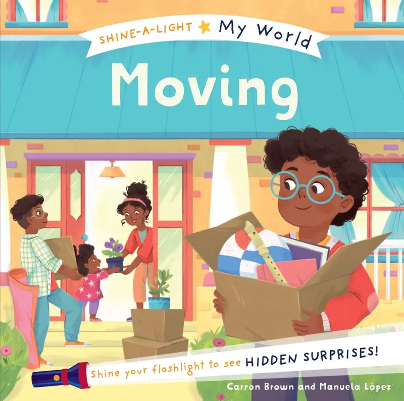 Moving Around: Illuminated Shine-a-Light Learning Book