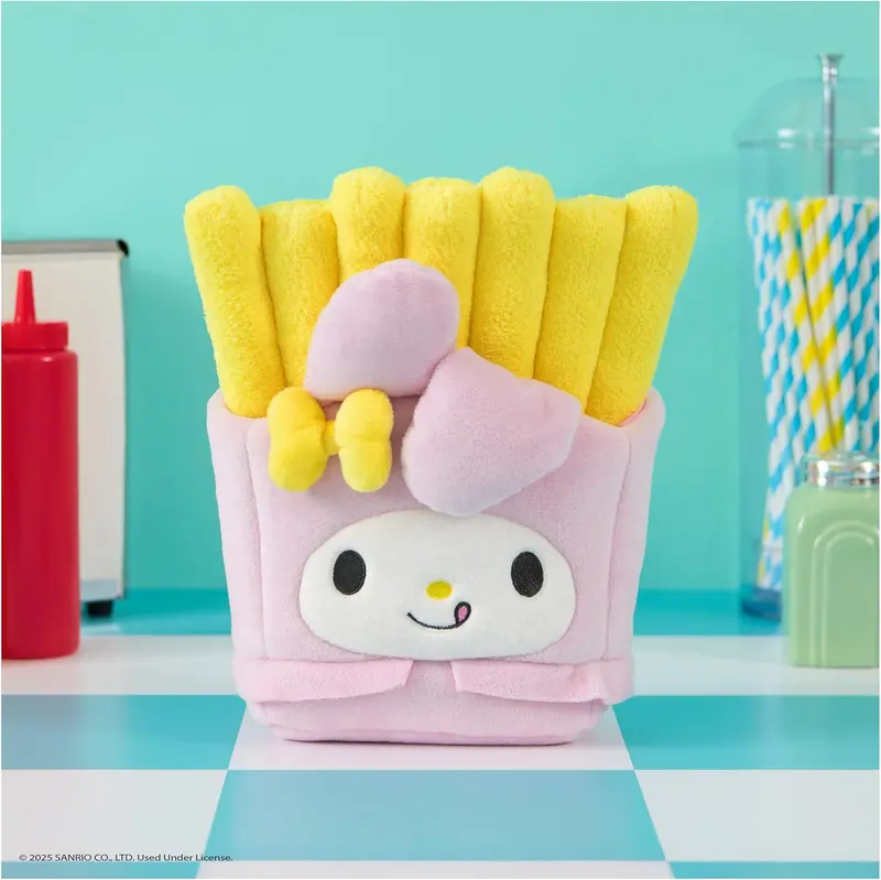 My Melody Plush Toy – French Fries Themed Cuddly Friend